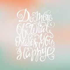Handdrawn Lettering