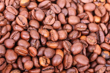 Coffe beans background