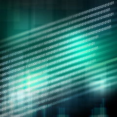 Fototapeta premium Binary code