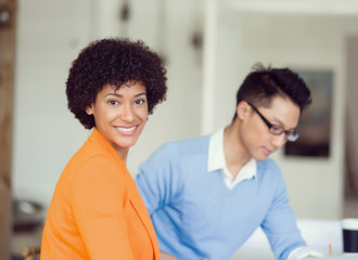 Creative team at work