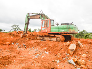 Obraz premium Красная земля Либерии