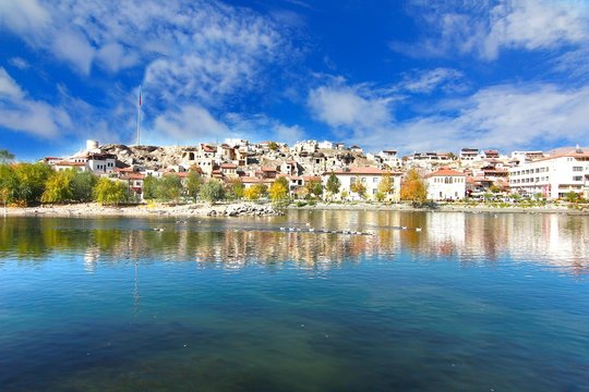 AVANOS CITY IN CAPADOCIA , TURKEY