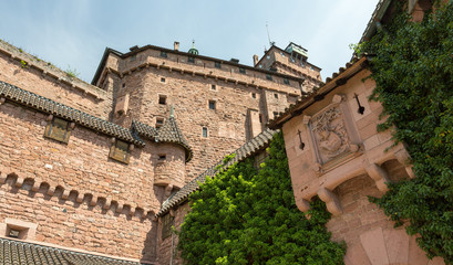 Fototapeta na wymiar Murailles du château