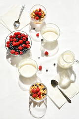 Breakfast on a sunny morning