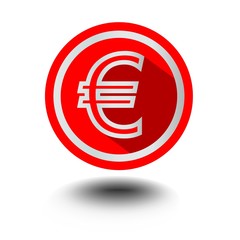 Isolated object - euro currency symbol