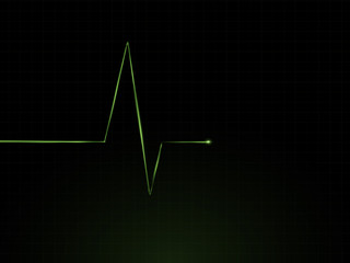 ECG monitor background