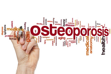 Osteoporosis word cloud