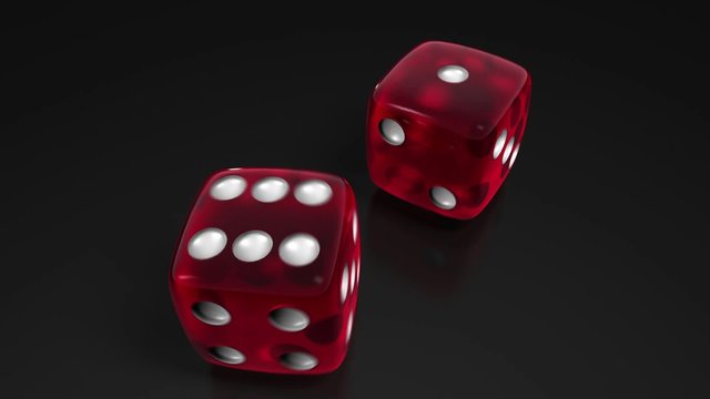 Dados Rolando 6 e 1