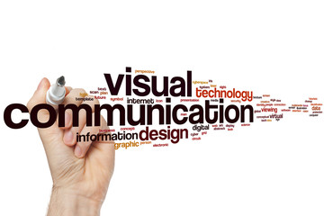 Visual communication word cloud