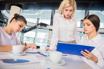 Fototapeta premium Women in business