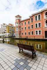 Obraz premium Suburban apartment buildings in hangzhou, China