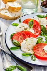Caprese salad, traditional Italian starter