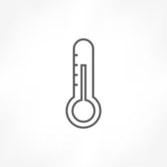 Naklejka premium thermometer icon