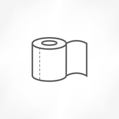toilet paper icon