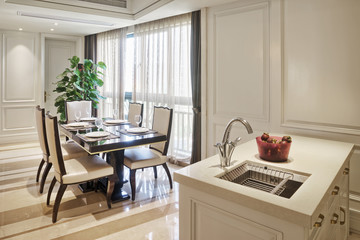 luxury dinning room interior