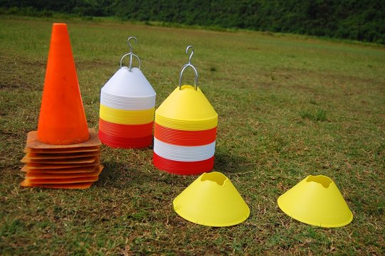 Soccer cone markers image
