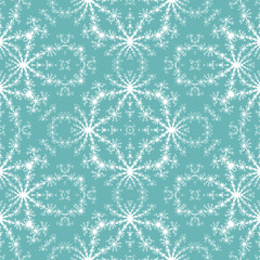 Seamless fractal pattern simulating frost on window