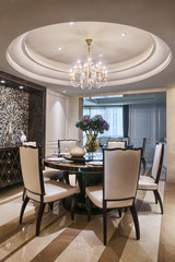 luxury dinning room interior