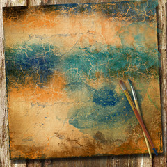 Grunge painting background