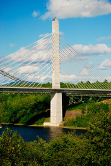 Penobscot Narrow Bridge in Bucksport, Maine, USA
