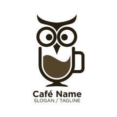 Coffee Cafe logo icon vector