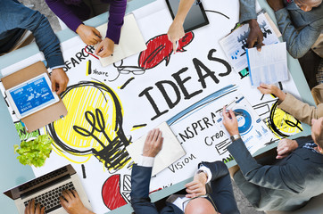 Ideas Innovation Creativity Knowledge Inspiration Vision Concept