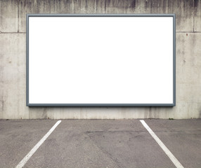 Advertising billboard