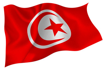 チュニジア　 国旗　旗