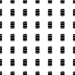 Barrel seamless pattern. Vector