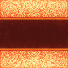 Vintage floral background