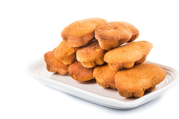 Kuih bahulu, a popular traditional Malay sweet sponge bun