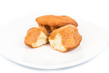 Kuih bahulu, a popular traditional Malay sweet sponge bun