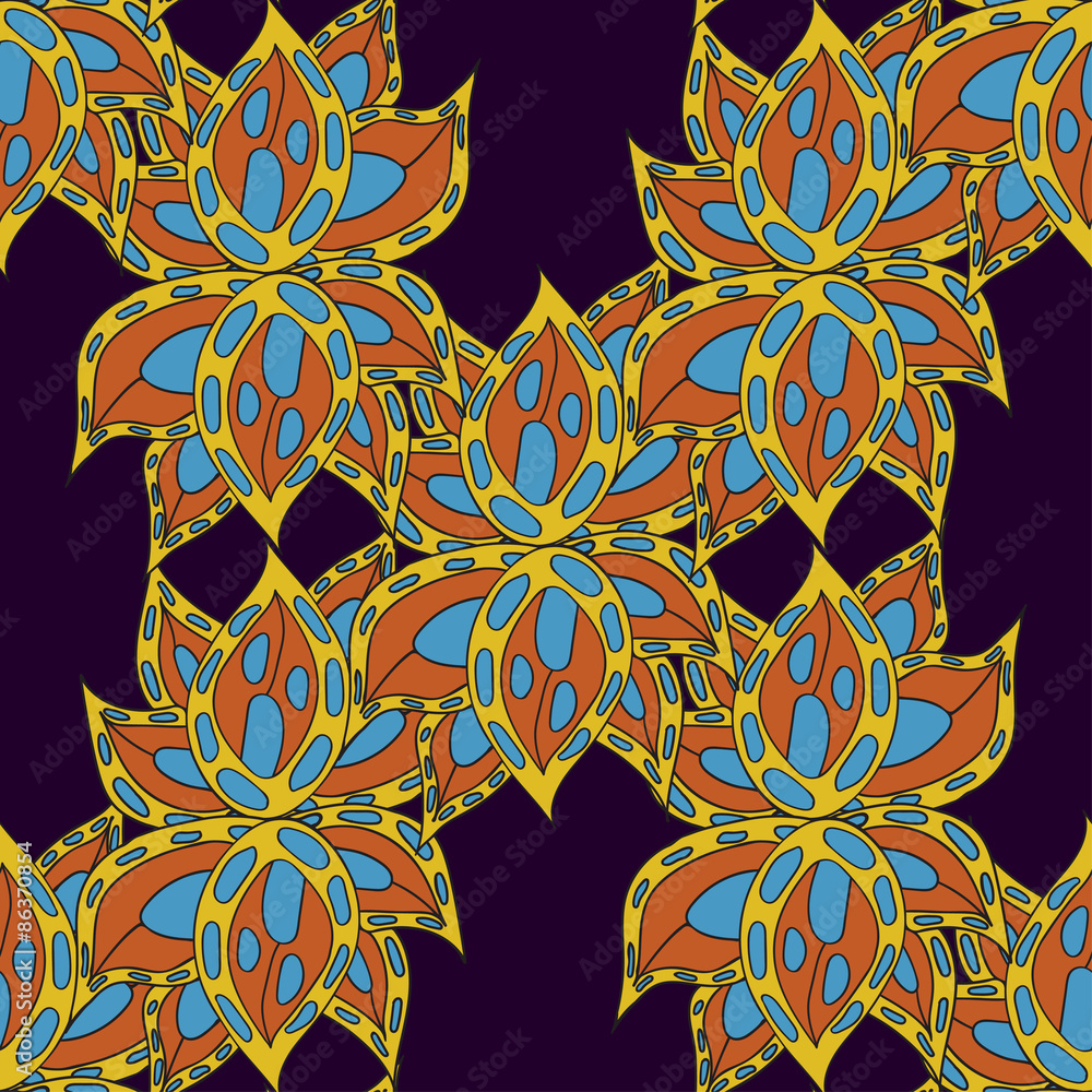 Aufkleber Seamless pattern.Vector textured background