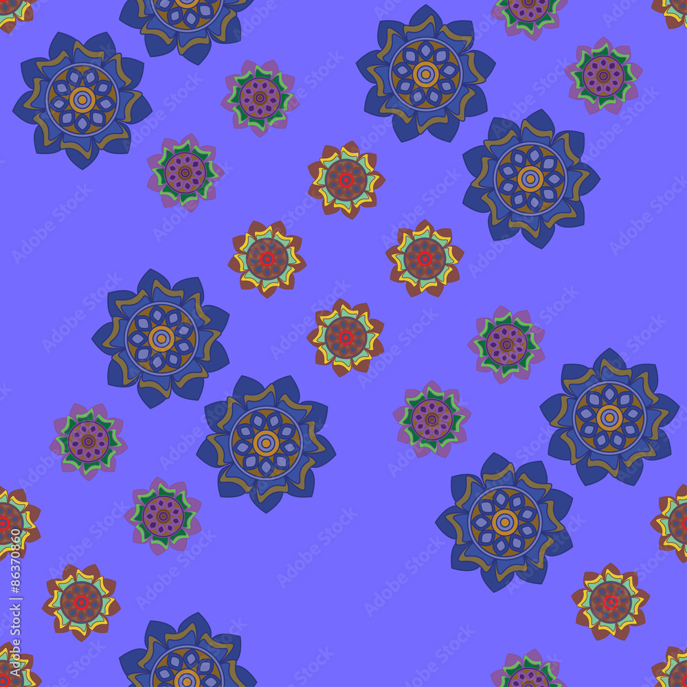 Poster Seamless pattern.Vector textured background