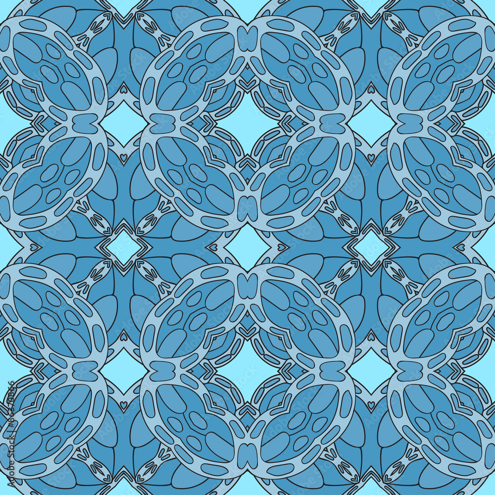 Poster Seamless pattern.Vector textured background