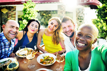 People Party Friendship Togetherness Happiness Concept