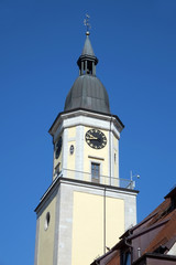 Fototapeta na wymiar Rathaus in Crailsheim