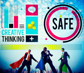 Safe Saving Protection Security Security Lock Concept