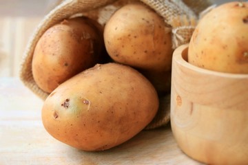 Fresh potatoes