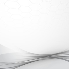 Grey modern abstract tech background layout