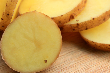 Fresh potatoes