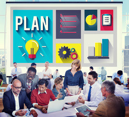 Plan Planning Strategy Ideas Business Inspiration Concept