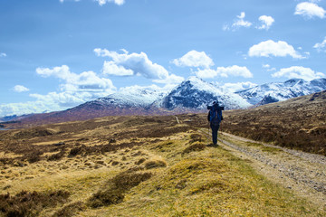 Obraz premium Westhighlandway