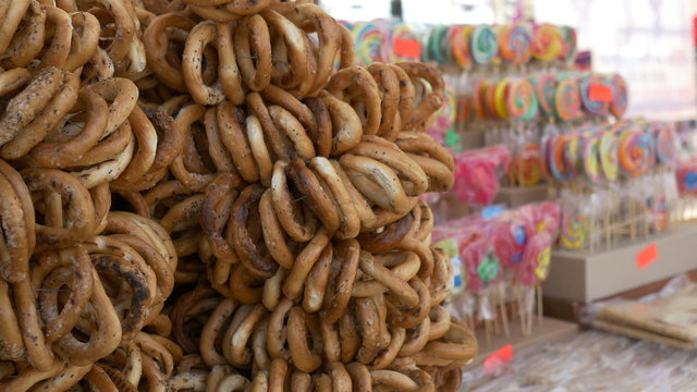 Lollipops and Pretzels at Fair