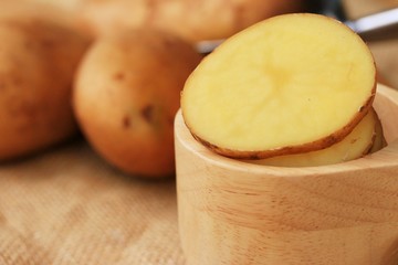 Fresh potatoes