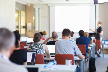 Informatics workshop at university.