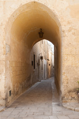 Fototapeta na wymiar Alte Gassen auf Malta 