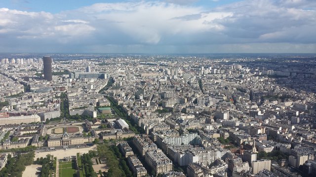 Aerial View of Paris