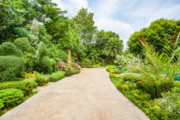 Fototapeta premium Garden Walkway