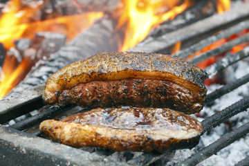 BBQ steak